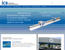 Tablet Screenshot of icb-usa.com